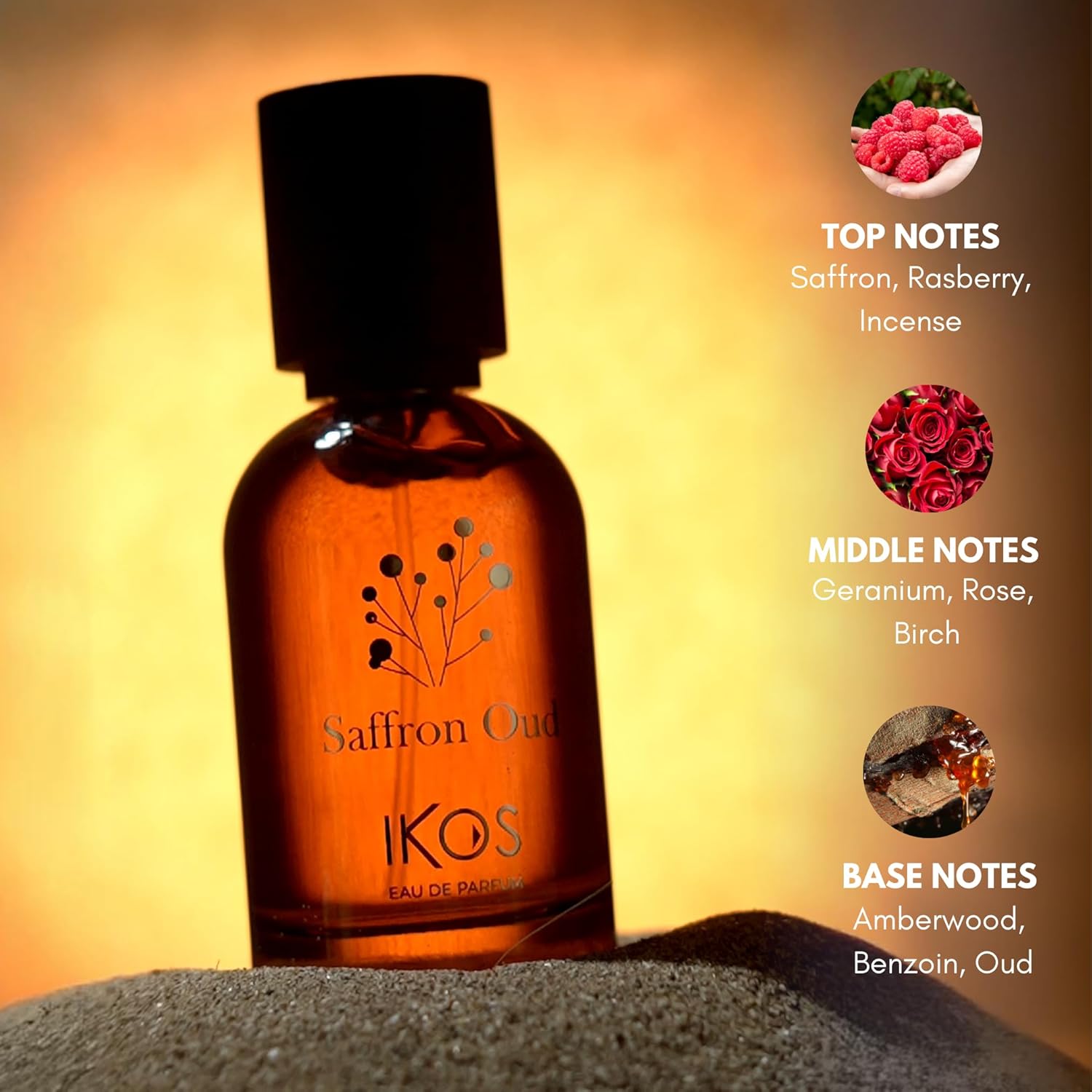 Ikos Saffron Oud EDP 30ml