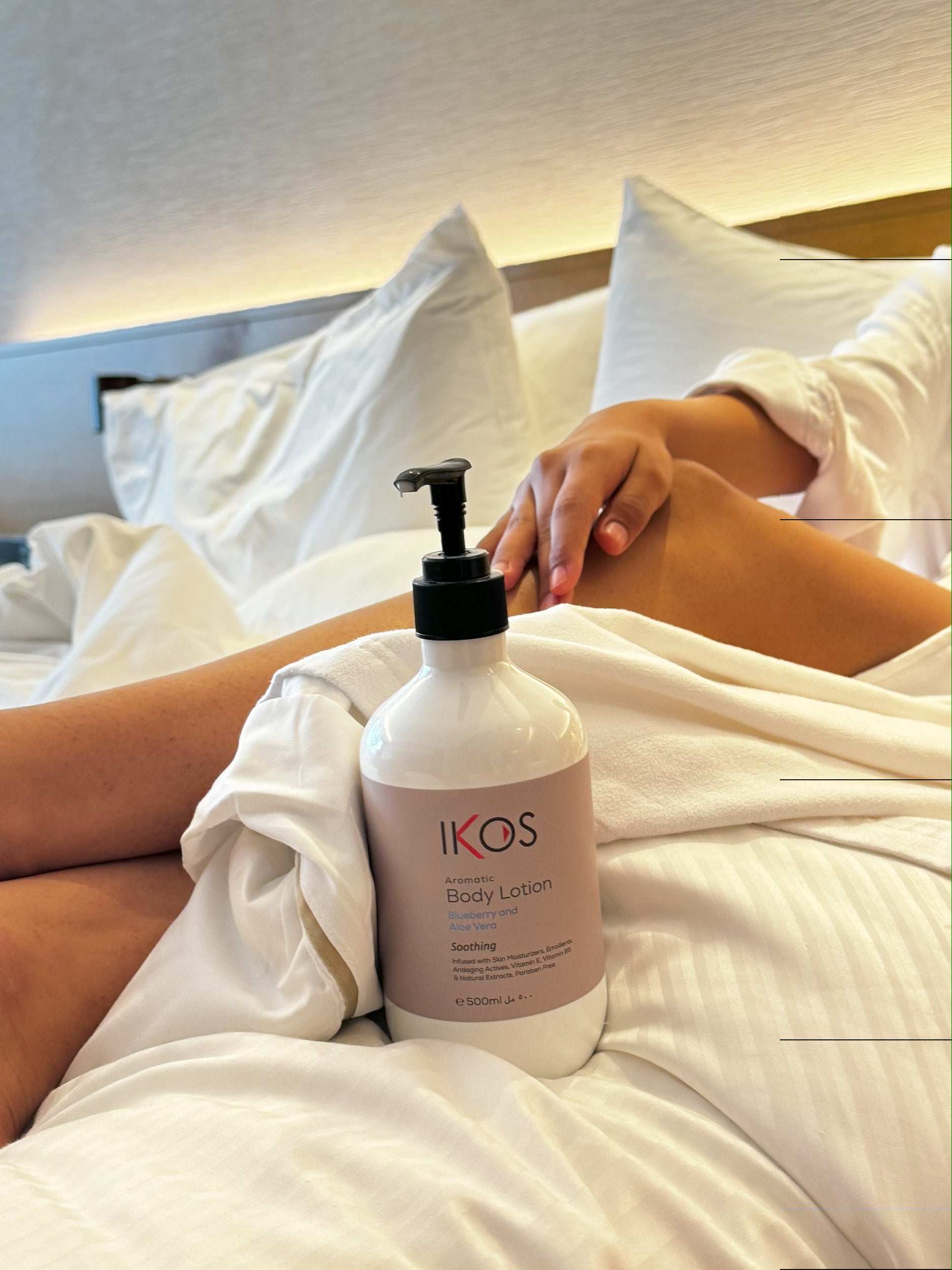 Ikos Aromatic Aloevera & Blueberry Body Lotion