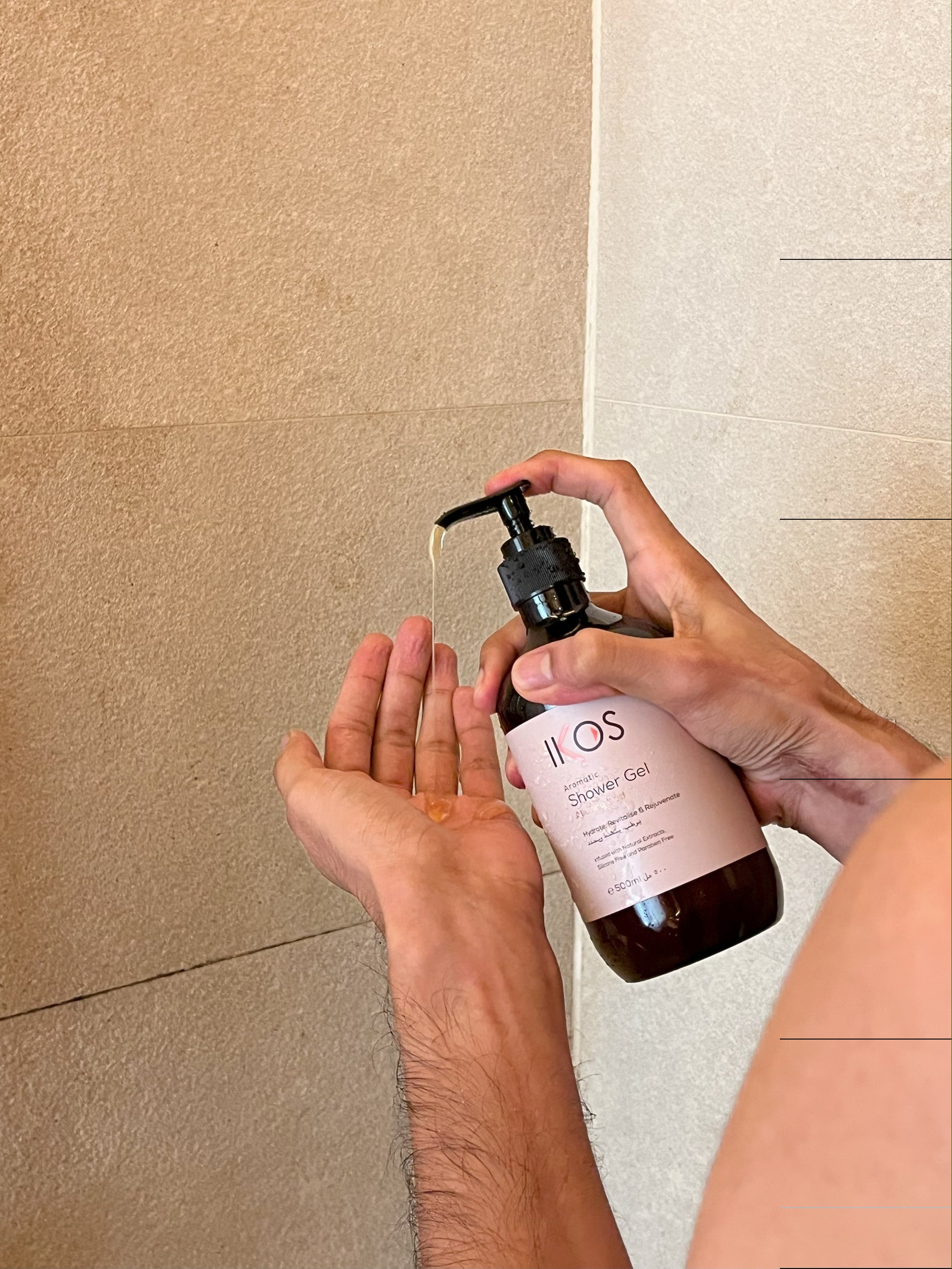 Ikos Aromatic Alluring Oud Shower Gel