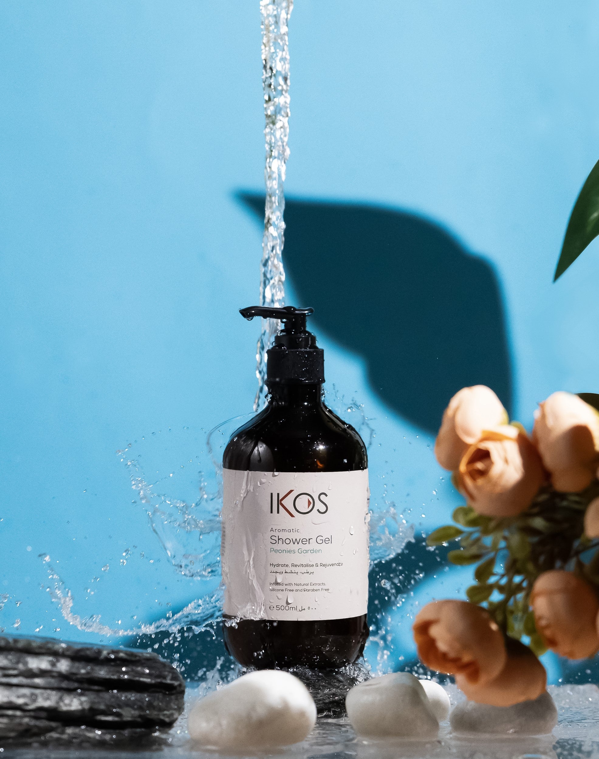 Ikos Aromatic Peonies Garden Shower Gel