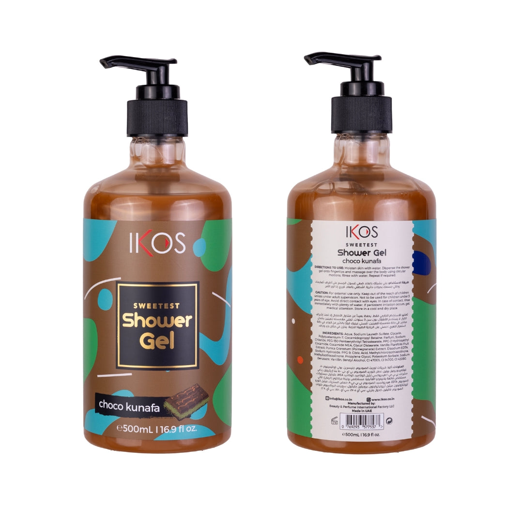 IKOS Choco Kunafa Shower Gel